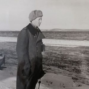 Valokuva Jäämeren rannalla 10.11.1941.