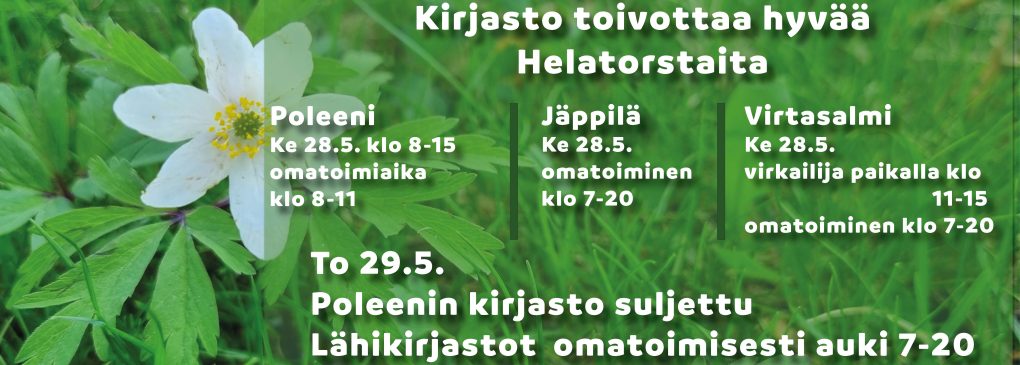 Helatorstain aukioloajat