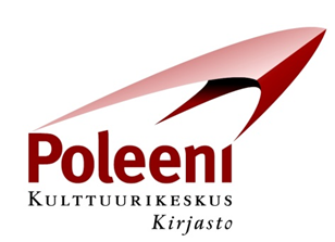 Poleeni kulttuurikeskus Kirjasto -logo